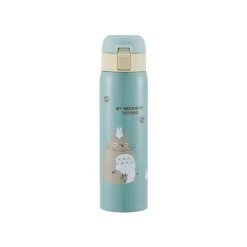 Maison Ghibli Mat Light Green Thermos Bottle 480Ml - My Neighbor Totoro