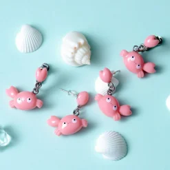 Maison Ghibli Mei Crab Clipped Earrings - My Neighbor Totoro Sale