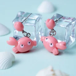 Maison Ghibli Mei Crab Pierced Earrings - My Neighbor Totoro Hot