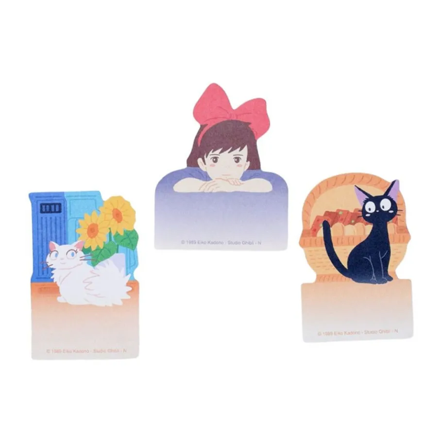 Maison Ghibli Memo Set Kiki, Jiji & Licy - Kiki'S Delivery Service Best