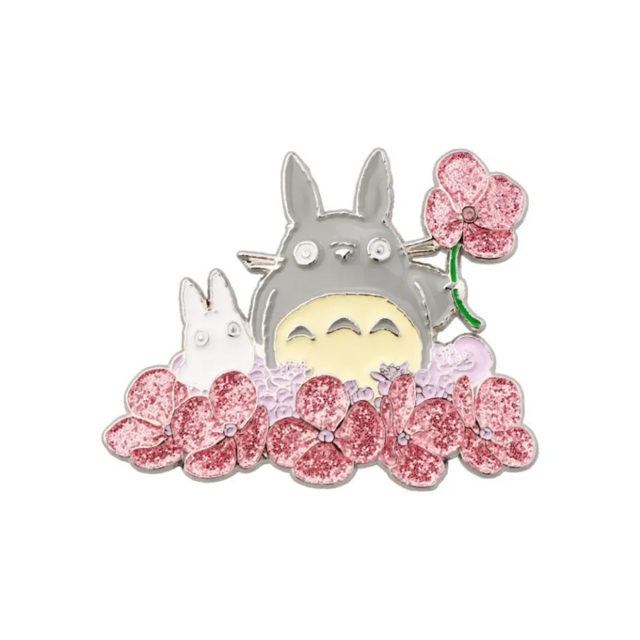 Maison Ghibli Metal Brooch Big And Small Totoro - My Neighbor Tororo Best