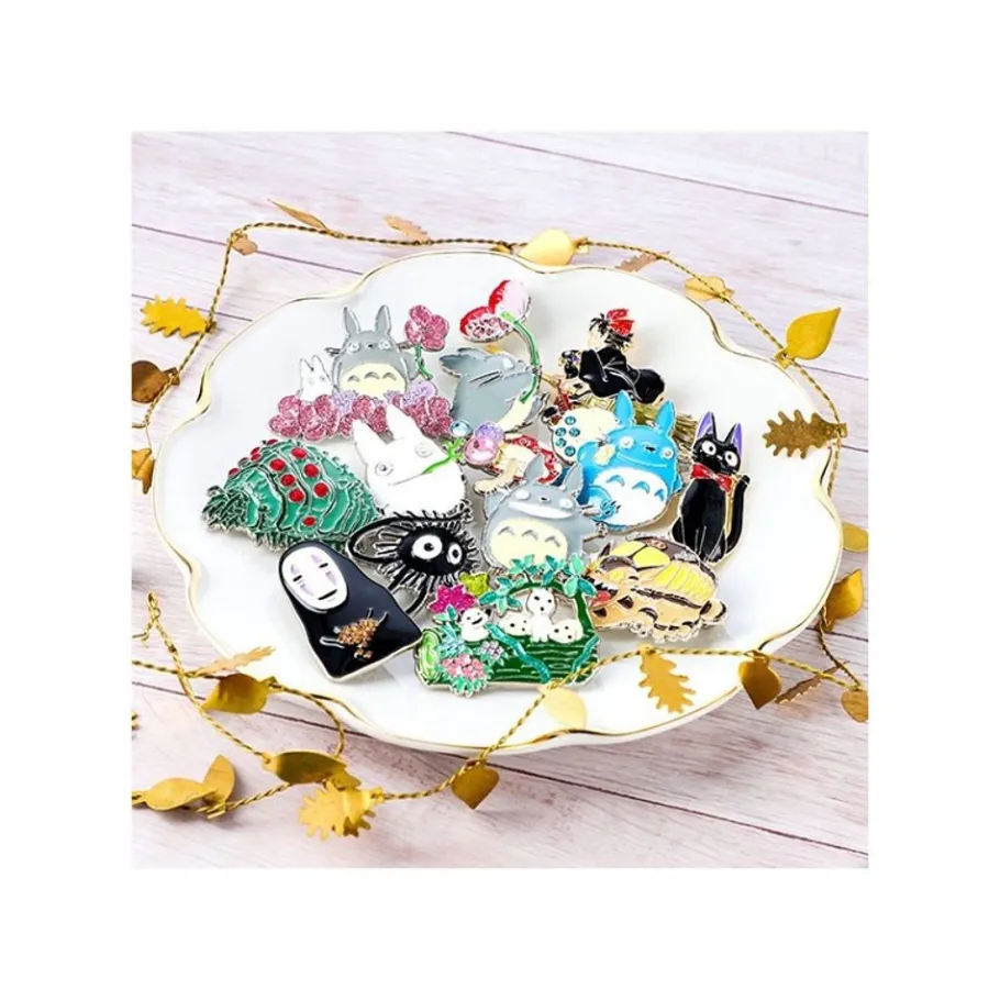 Maison Ghibli Metal Brooch Jiji - Kiki'S Delivery Service New