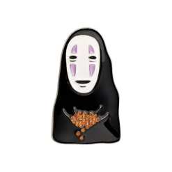 Maison Ghibli Metal Brooch No-Face - Spirited Away Best