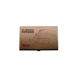 Maison Ghibli Metal Card Case Catbus Dark Brown - My Neighbor Tororo New