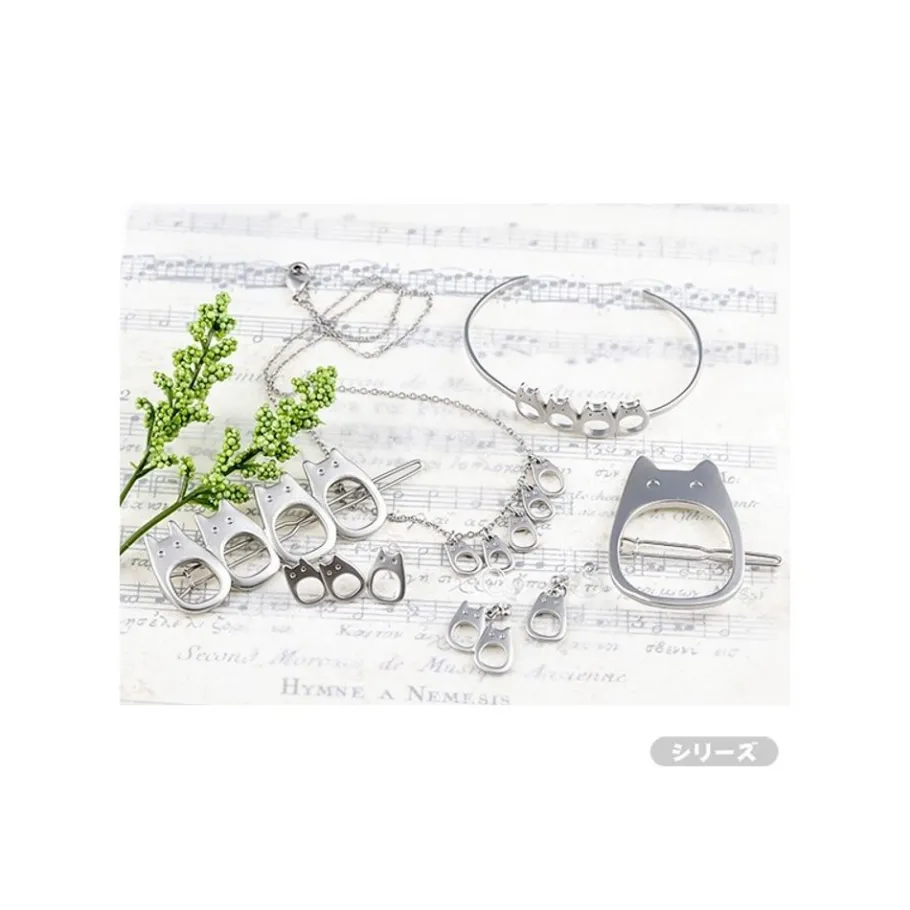 Maison Ghibli Metal Hair Clip Garland White Totoro - My Neighbor Totoro Best