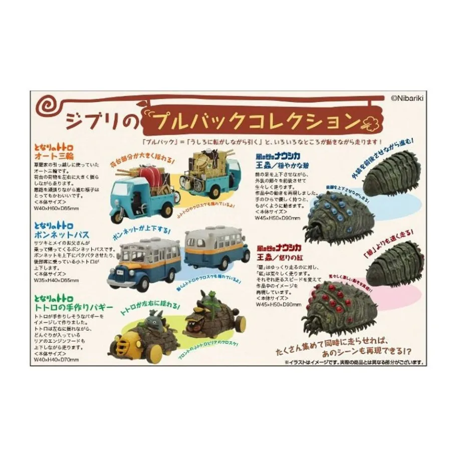 Maison Ghibli Mini Bus Friction - My Neighbor Totoro