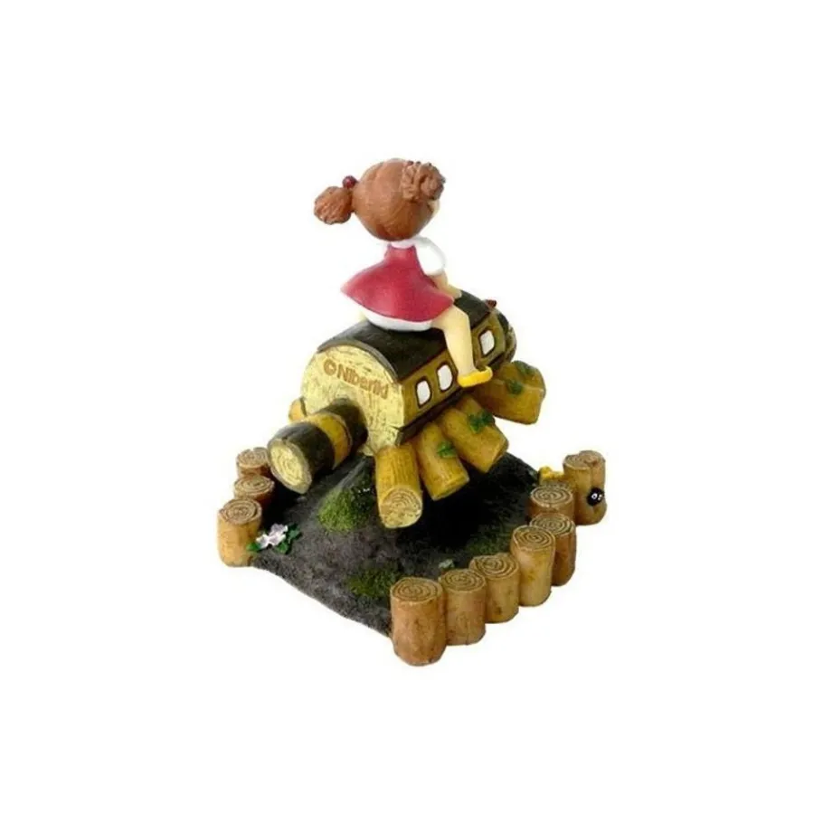 Maison Ghibli Mini Figure Mei And Cat Bus Wooden House - My Neighbor Totoro Online