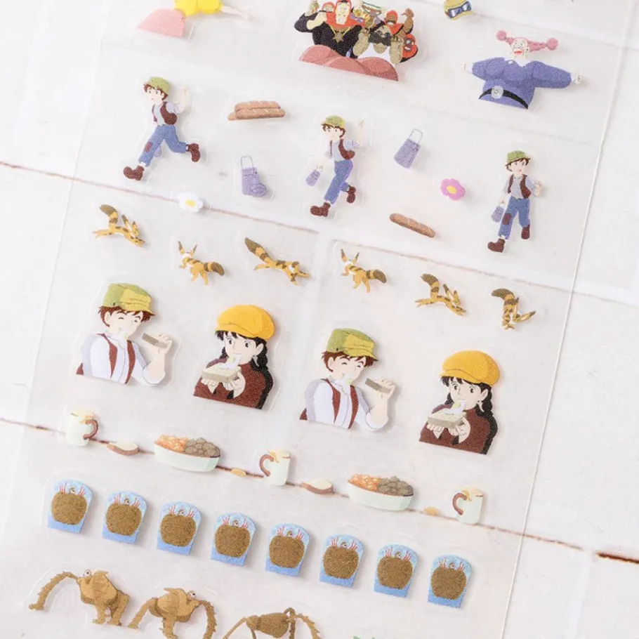 Maison Ghibli Mini Schedule Stickers 2024 - Castle In The Sky Online