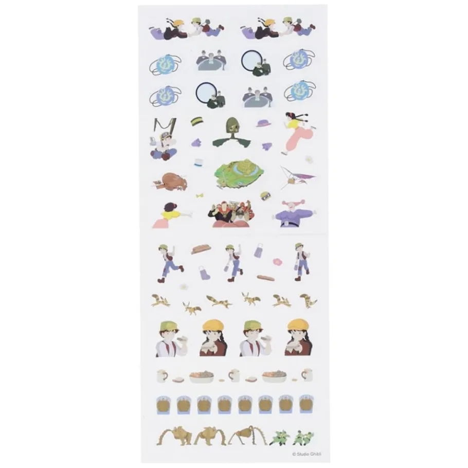 Maison Ghibli Mini Schedule Stickers 2024 - Castle In The Sky Online