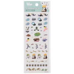 Maison Ghibli Mini Schedule Stickers 2024 - Castle In The Sky Online