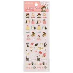 Maison Ghibli Mini Schedule Stickers 2024 - Kiki'S Delivery Service Sale
