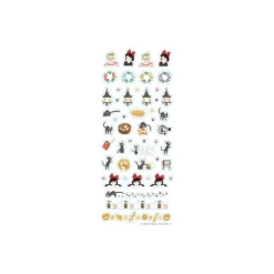 Maison Ghibli Mini Schedule Stickers - Kiki'S Delivery Service New