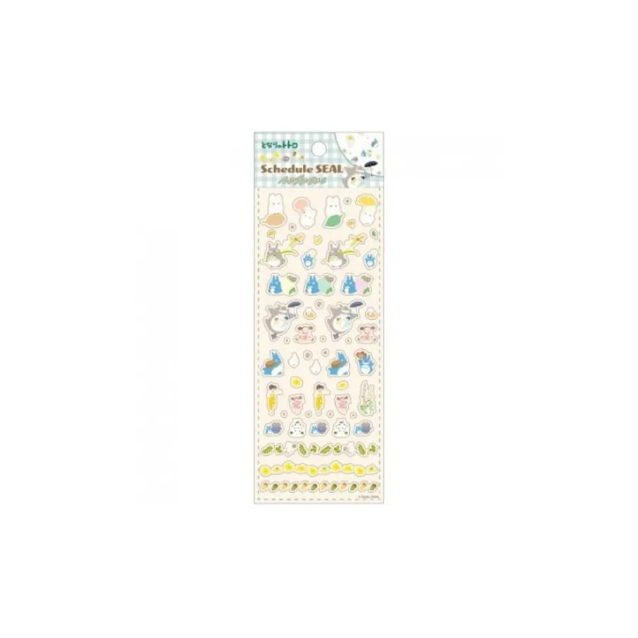 Maison Ghibli Mini Schedule Stickers - My Neighbor Tororo New