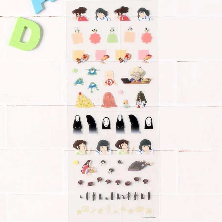 Maison Ghibli Mini Schedule Stickers 2024 - Spirited Away New