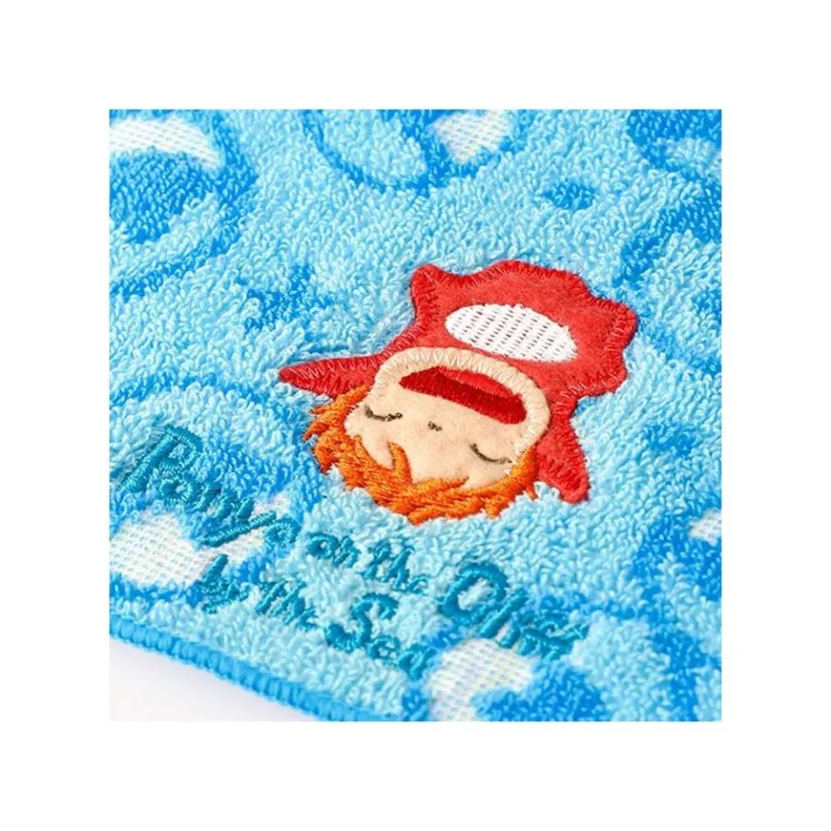 Maison Ghibli Mini Serviette Au Fond De L'Ocean 25 X 25 Cm - Ponyo Sur La Falaise Online