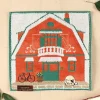 Maison Ghibli Mini Towel Antique Shop 25X25 Cm - Whisper Of The Heart Discount