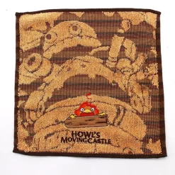 Maison Ghibli Mini Towel Calcifer 25 X 25 Cm - Howl'S Moving Castle Hot