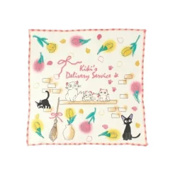 Maison Ghibli Mini Towel Cat Family 25 X 25 Cm - Kiki'S Delivery Service Hot