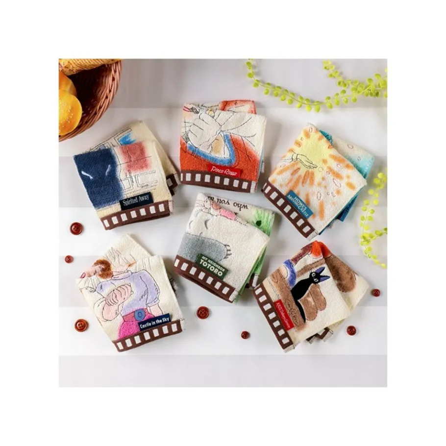 Maison Ghibli Mini Towel Celluloid Marco'S Seaplane - Porco Rosso Outlet