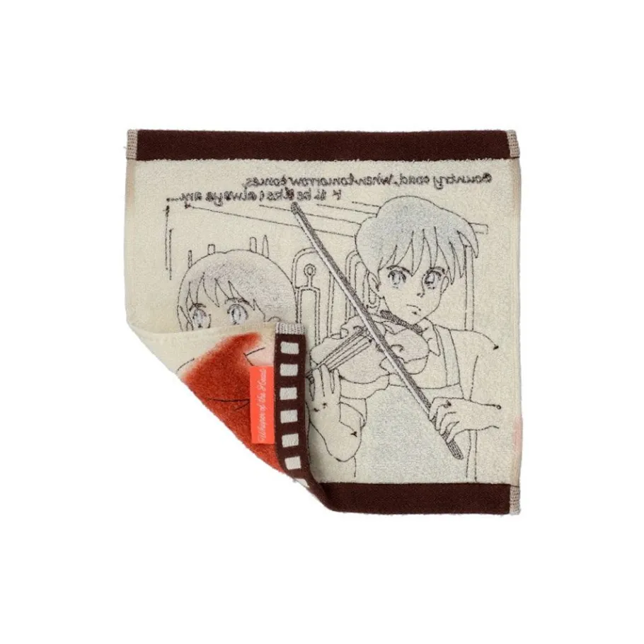 Maison Ghibli Mini Towel Celluloid Shizuku & Seiji - Whisper Of The Heart