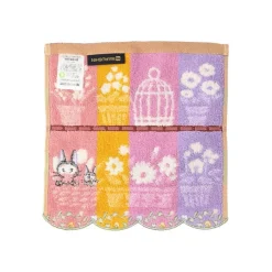 Maison Ghibli Mini Towel Jiji And Her Favourite Flowers 25X25 - Kiki'S Delivery Ser