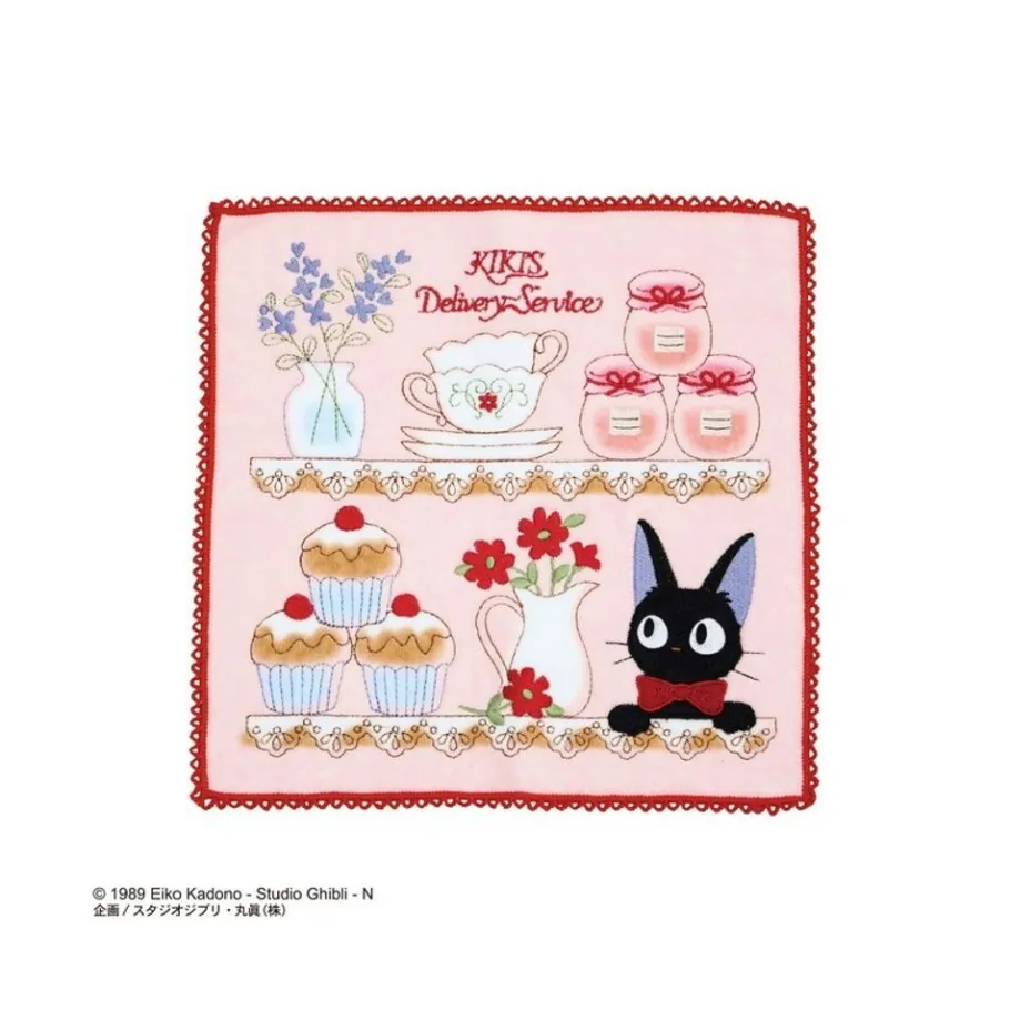 Maison Ghibli Mini Towel Jiji Pastries 25 X 25 Cm - Kiki'S Delivery Service Sale