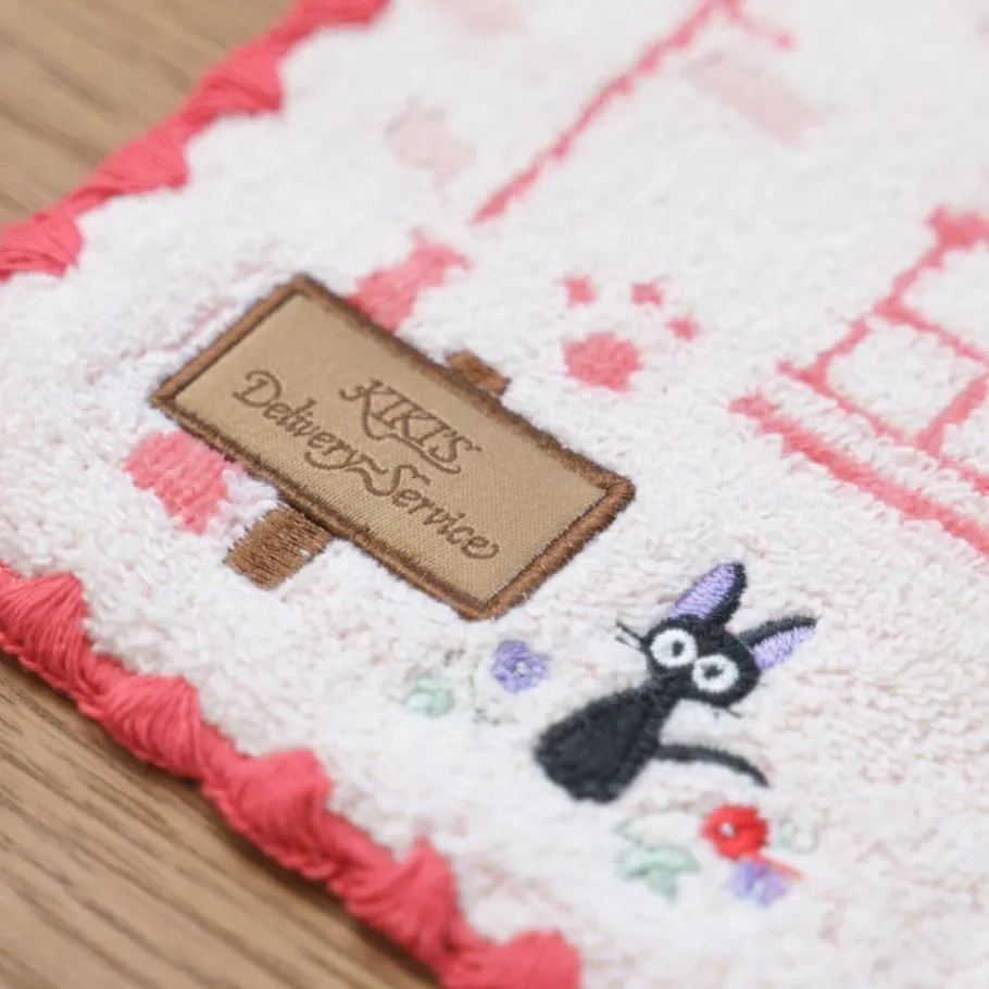 Maison Ghibli Mini Towel Jiji Shop Window 25X25 Cm - Kiki'S Delivery Service Discount