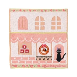 Maison Ghibli Mini Towel Jiji Street Corner 25X25 Cm - Kiki'S Delivery Service Online