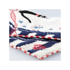 Maison Ghibli Mini Towel Navy Blue Striped 25X25 - Kiki'S Delivery Service Hot