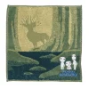 Maison Ghibli Mini Towel Shadow Of The Deer God 25X25 Cm - Princess Mononoke New