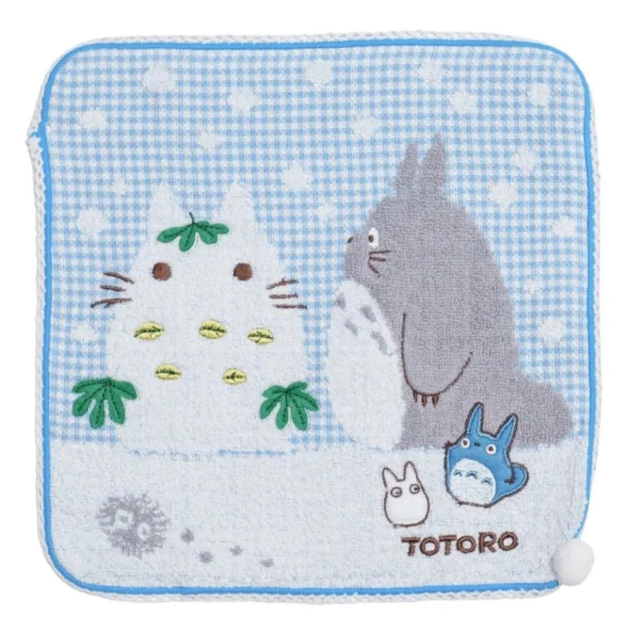 Maison Ghibli Mini Towel Snowman 25X25 Cm - My Neighbor Totoro Clearance