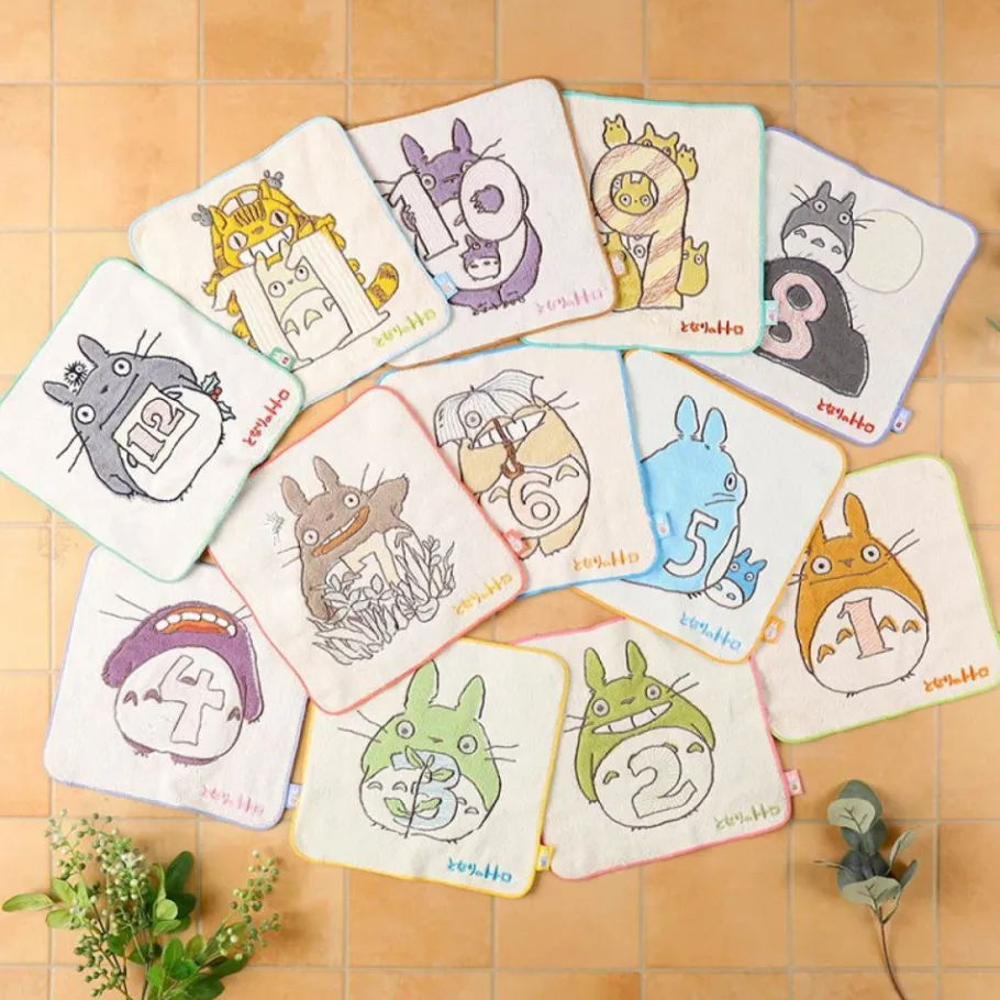 Maison Ghibli Mini Towel Totoro Birthday 12 25X25 Cm - My Neighbor Totoro