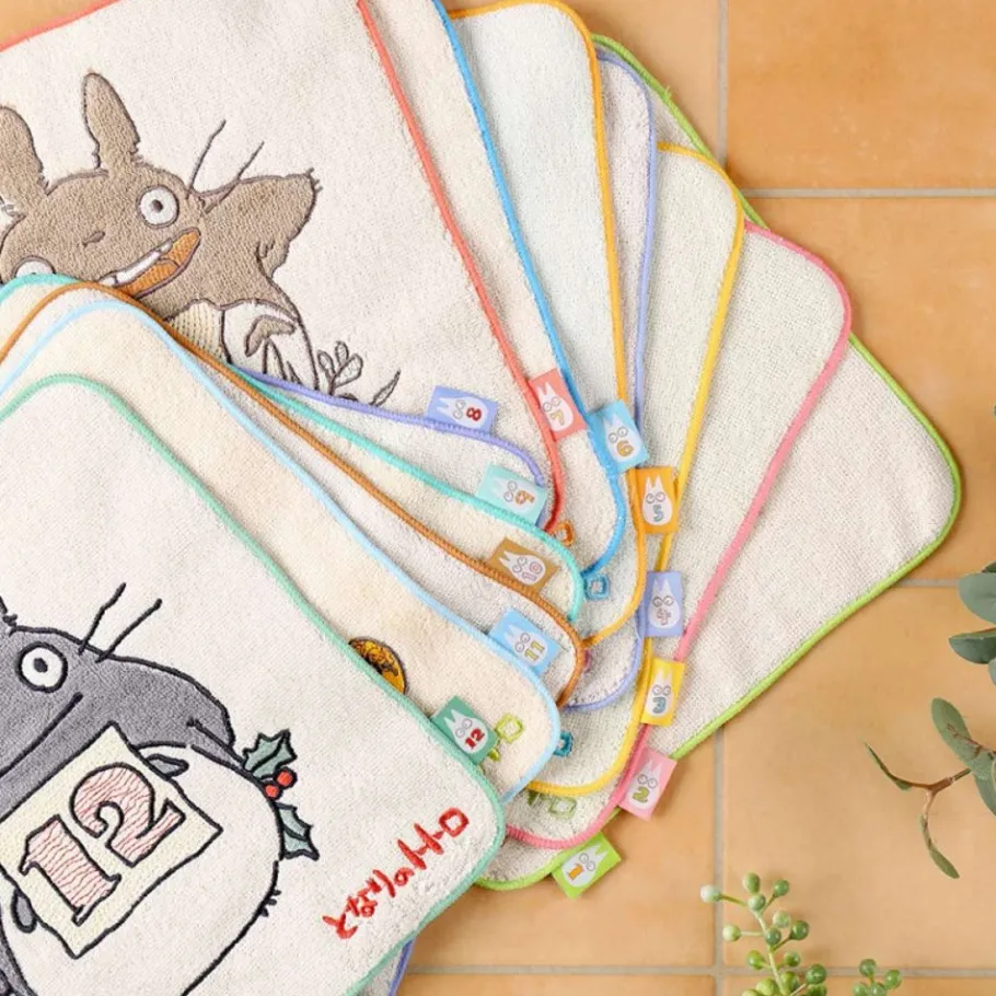 Maison Ghibli Mini Towel Totoro Birthday 2 25X25 Cm - My Neighbor Totoro Hot