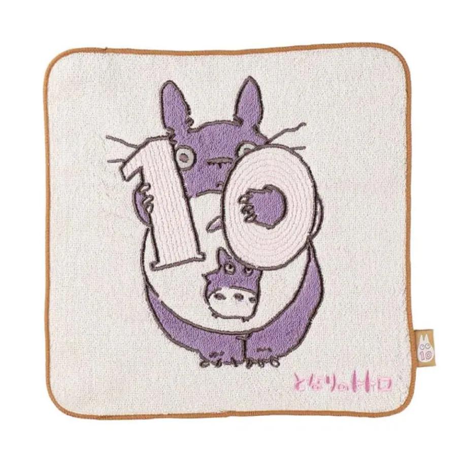 Maison Ghibli Mini Towel Totoro Birthday 10 25X25 Cm - My Neighbor Totoro Outlet