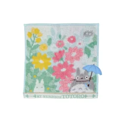 Maison Ghibli Mini Towel Totoro Flower Fields 25X25 Cm - My Neighbor Totoro Outlet