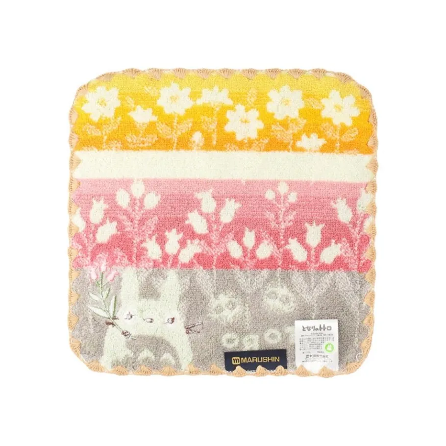 Maison Ghibli Mini Towel Totoro Wild Flowers 25X25 Cm - My Neighbor Totoro Hot