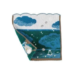 Maison Ghibli Mini Towel Under The Moon 25X25 Cm - My Neighbor Totoro New
