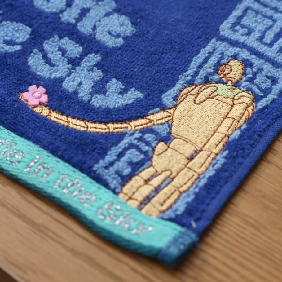 Maison Ghibli Mini Towel Volucite Crystal Amulet 25X25 Cm - Castle In The Sky Outlet