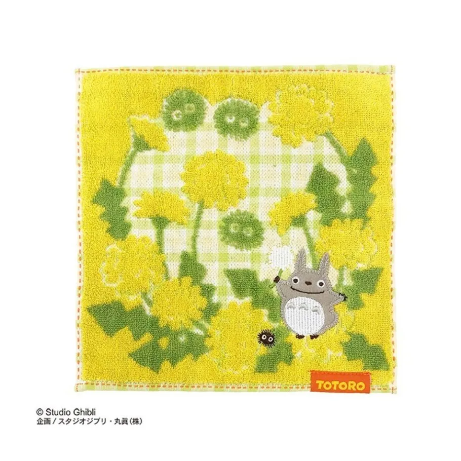Maison Ghibli Mini Towel Yellow Forest'S Favotite 23X23 Cm - My Neighbor Totoro Outlet