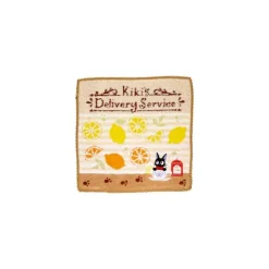 Maison Ghibli Mini Towel Yellow Fruits Tea Time 23 23 Cm - Kiki'S Delivery Service Clearance