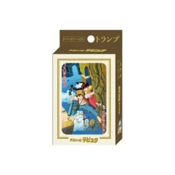 Maison Ghibli Movie Scenes Playing Cards - Castle In The Sky