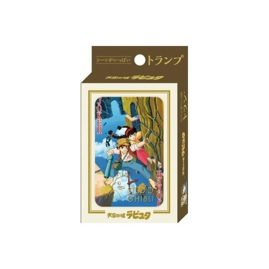 Maison Ghibli Movie Scenes Playing Cards - Castle In The Sky