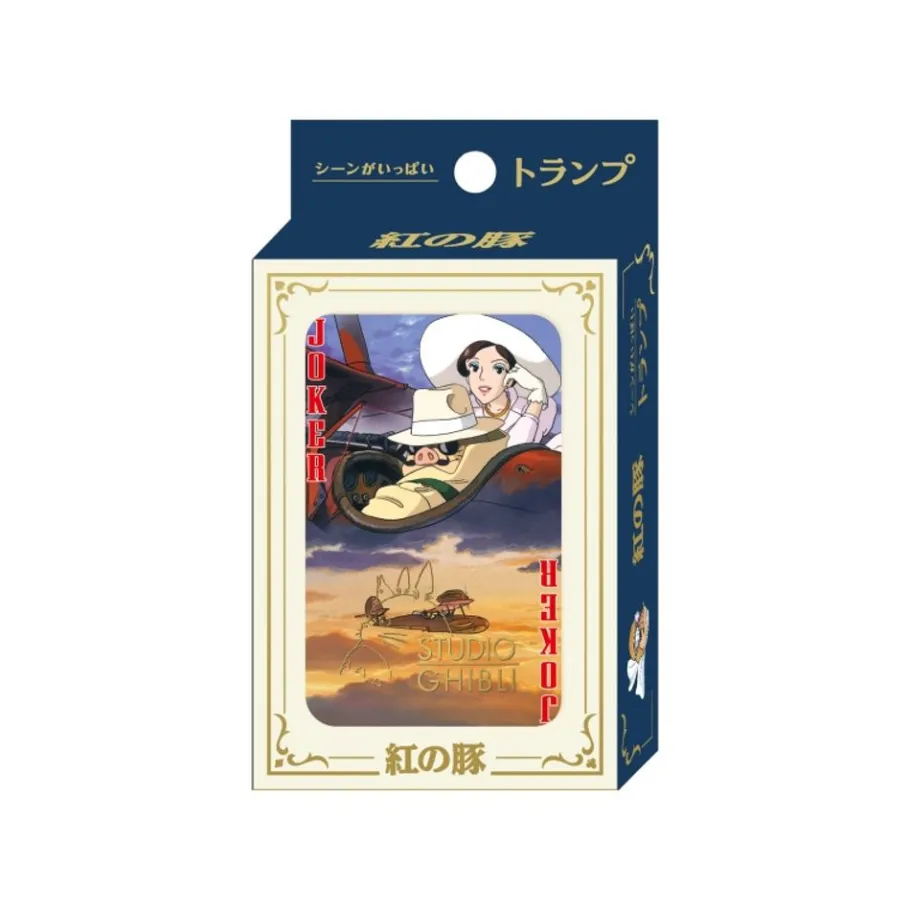 Maison Ghibli Movie Scenes Playing Cards - Porco Rosso Hot