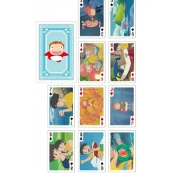 Maison Ghibli Movie Scenes Playing Cards - Ponyo On The Cliff Outlet