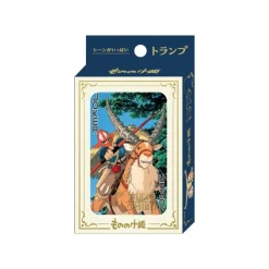 Maison Ghibli Movie Scenes Playing Cards - Princess Mononoke New