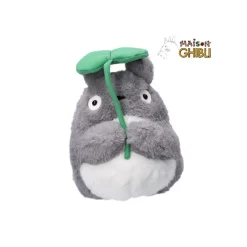Maison Ghibli Nakayoshi Plush Big Totoro With Leaf - My Neighbor Totoro Outlet