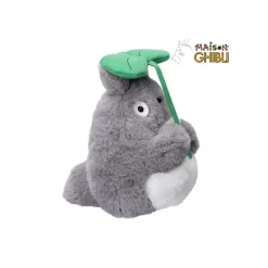 Maison Ghibli Nakayoshi Plush Big Totoro With Leaf - My Neighbor Totoro Outlet