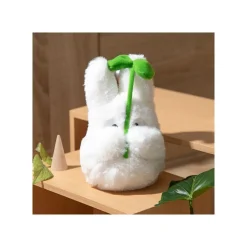 Maison Ghibli Nakayoshi Plush Small Totoro With Leaf - My Neighbor Totoro Sale