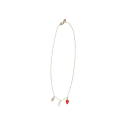 Maison Ghibli Necklace Strawberry And White Totoro - My Neighbor Totoro Clearance