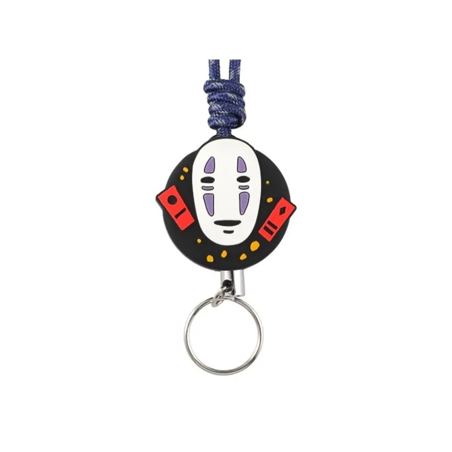 Maison Ghibli Neck Strap With Reel No Face- Spirited Away New